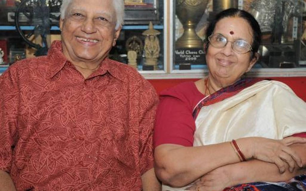 Viswanathan Anand parents